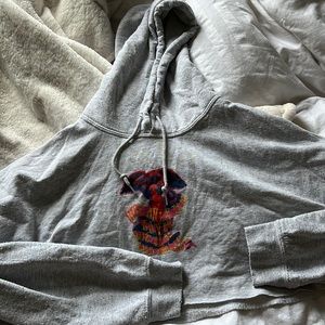 Boys lie cropped hoodie
